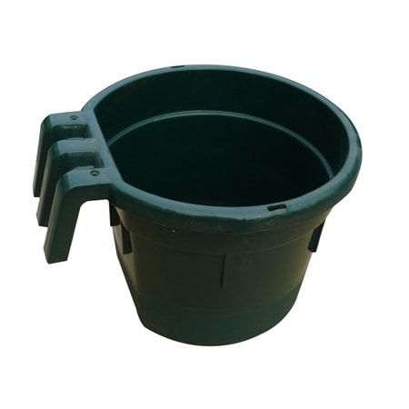 Qingdao Huatian Hand Truck MR 8QT GRN Feed Bucket MR8QP/HFB-DRKGRN